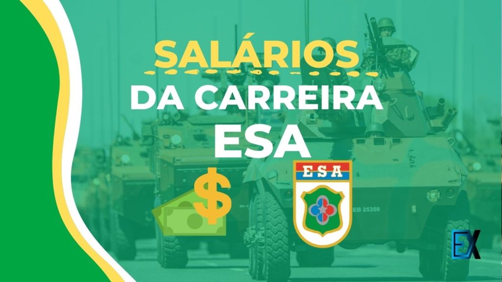 Salários da carreira da ESA