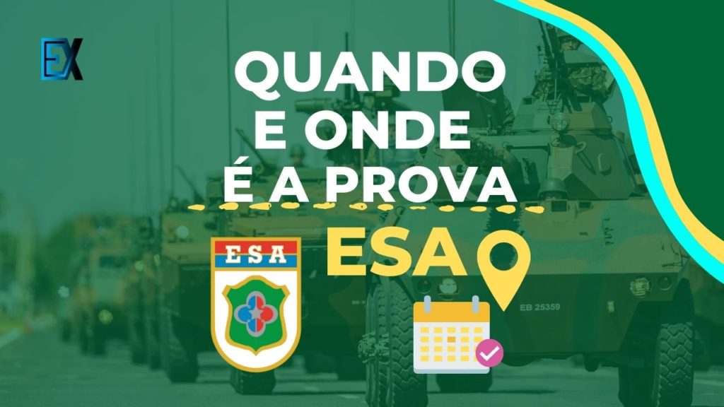 quando e onde é a prova da esa